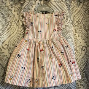 Disney Striped Baby Girls Dress